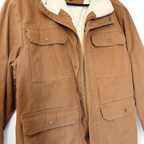 NWOT! Men’s Lee Tan Sherpa Trucker Utility Jacket - Picture 5 of 8